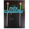 Vela Letrero Feliz Cumpleaños Decorado Azul, velas verdes. Caja con 25 Piezas.